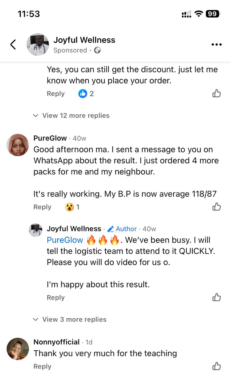 PureGlow testimonial